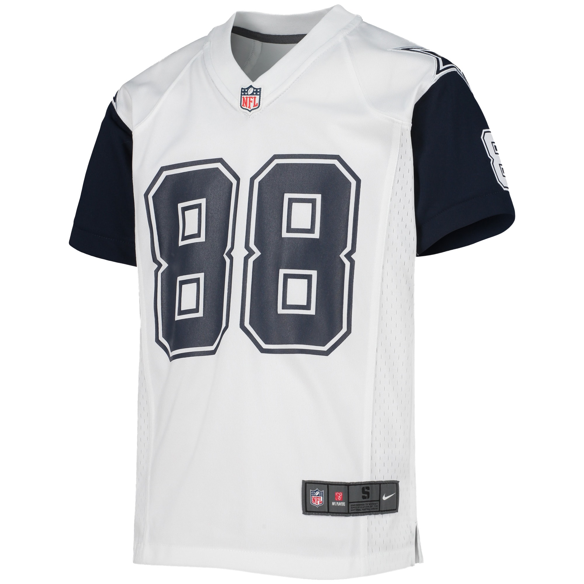 CeeDee Lamb Dallas Cowboys Youth Alternate Game Jersey - White - angle 7