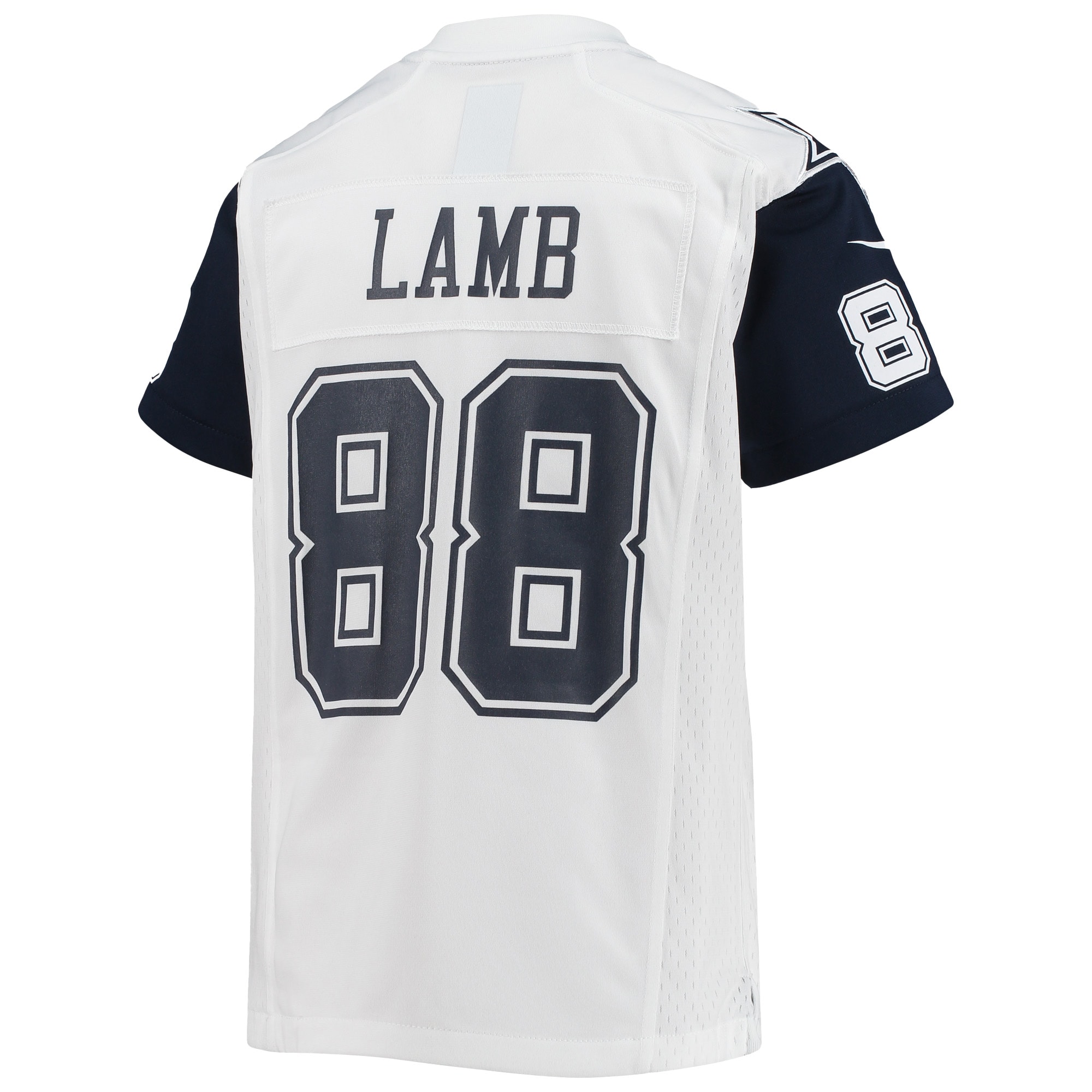 CeeDee Lamb Dallas Cowboys Youth Alternate Game Jersey - White - angle 4
