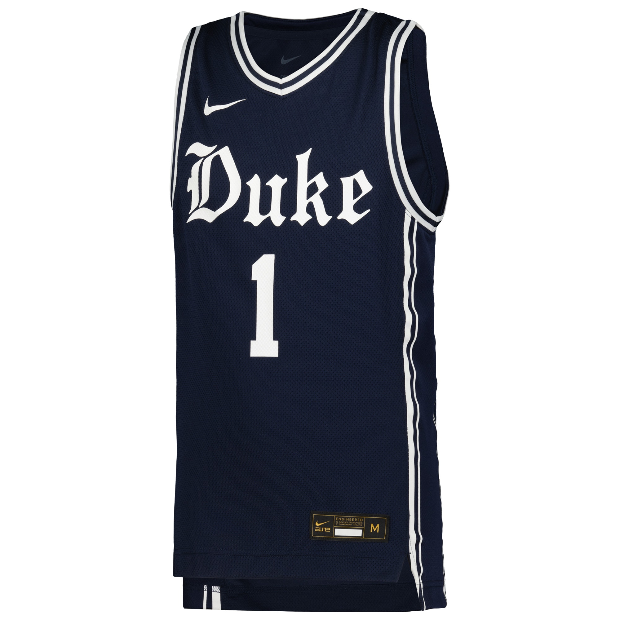 Duke Blue Devils Youth Icon Replica Basketball Jersey - Navy - angle 4