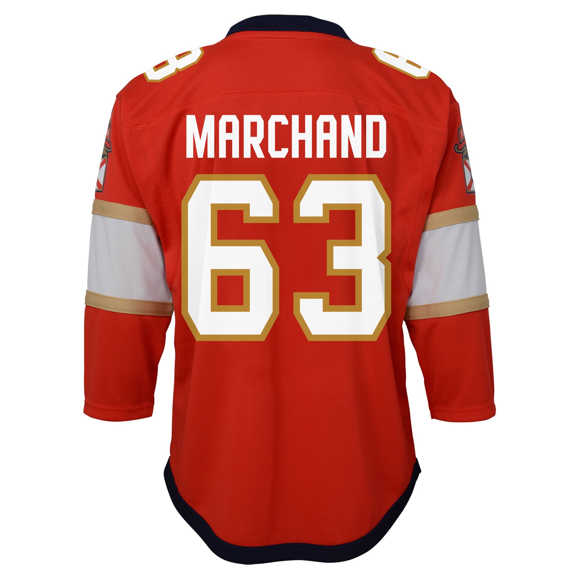 Brad Marchand Florida Panthers Outerstuff Youth Home Replica Jersey - Red - angle 3