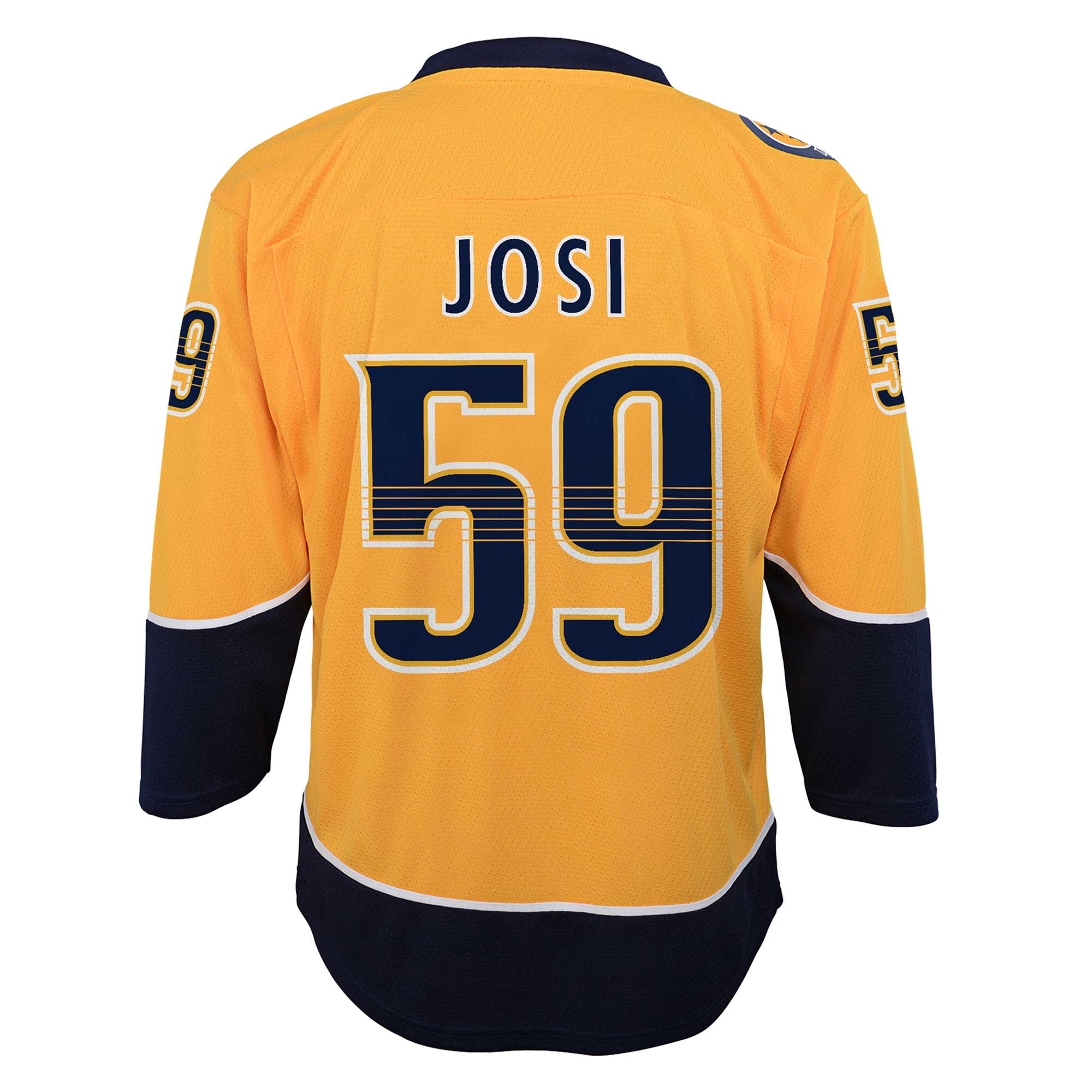 Roman Josi Nashville Predators Youth Home Replica Player Jersey - Gold - angle 3