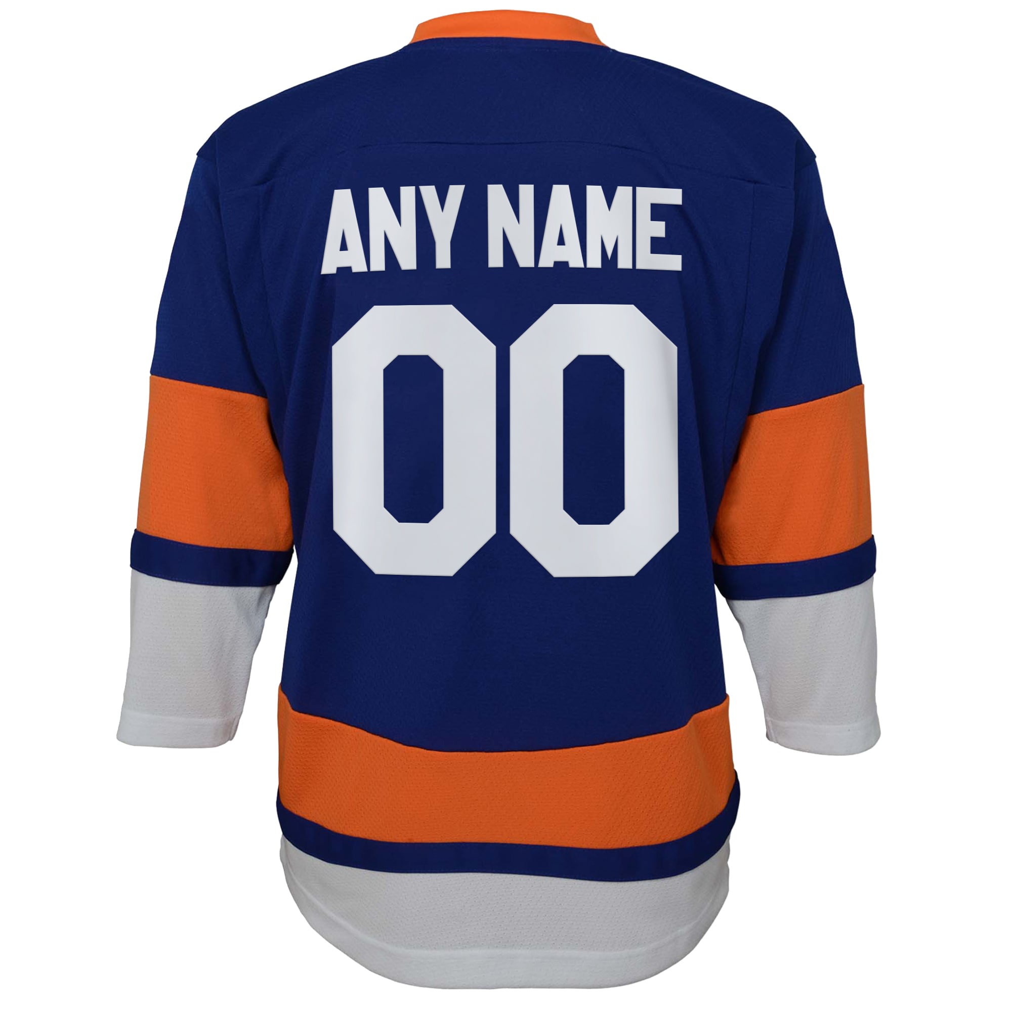 New York Islanders Youth Home Replica Custom Jersey - Royal - angle 3