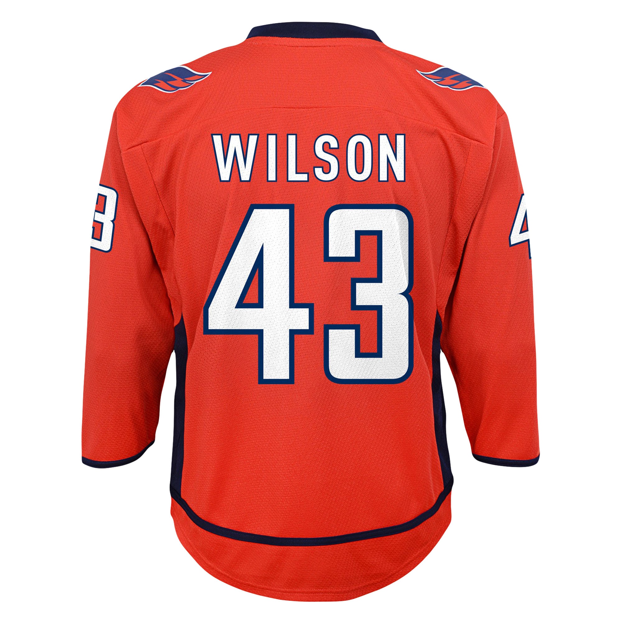 Tom Wilson Washington Capitals Youth Home Replica Player Jersey - Red - angle 3