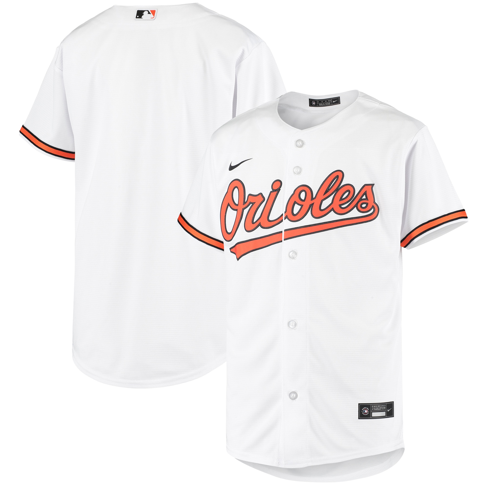 Baltimore Orioles Home MLB Jersey - White | FanWearStyle