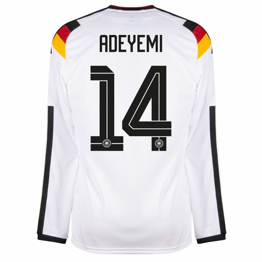 Adeyemi Germany Long-Sleeve Home Shirt Men's 26/27-League Wear Hub