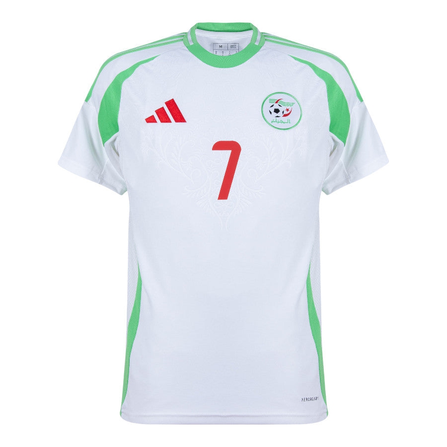 Algeria Mahrez Men's Home Jersey 24/25-League Wear Hub