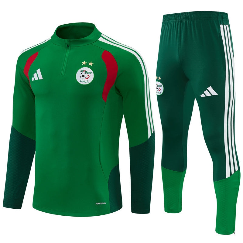 Algeria Training Tracksuit Men/Kids 26/27 Green-League Wear Hub