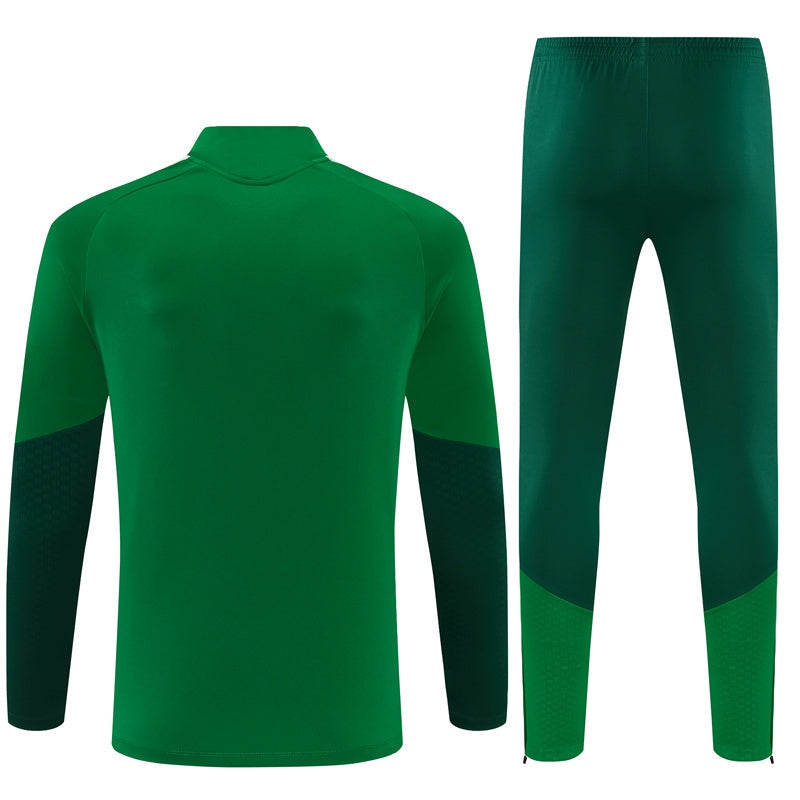 Algeria Training Tracksuit Men/Kids 26/27 Green-League Wear Hub