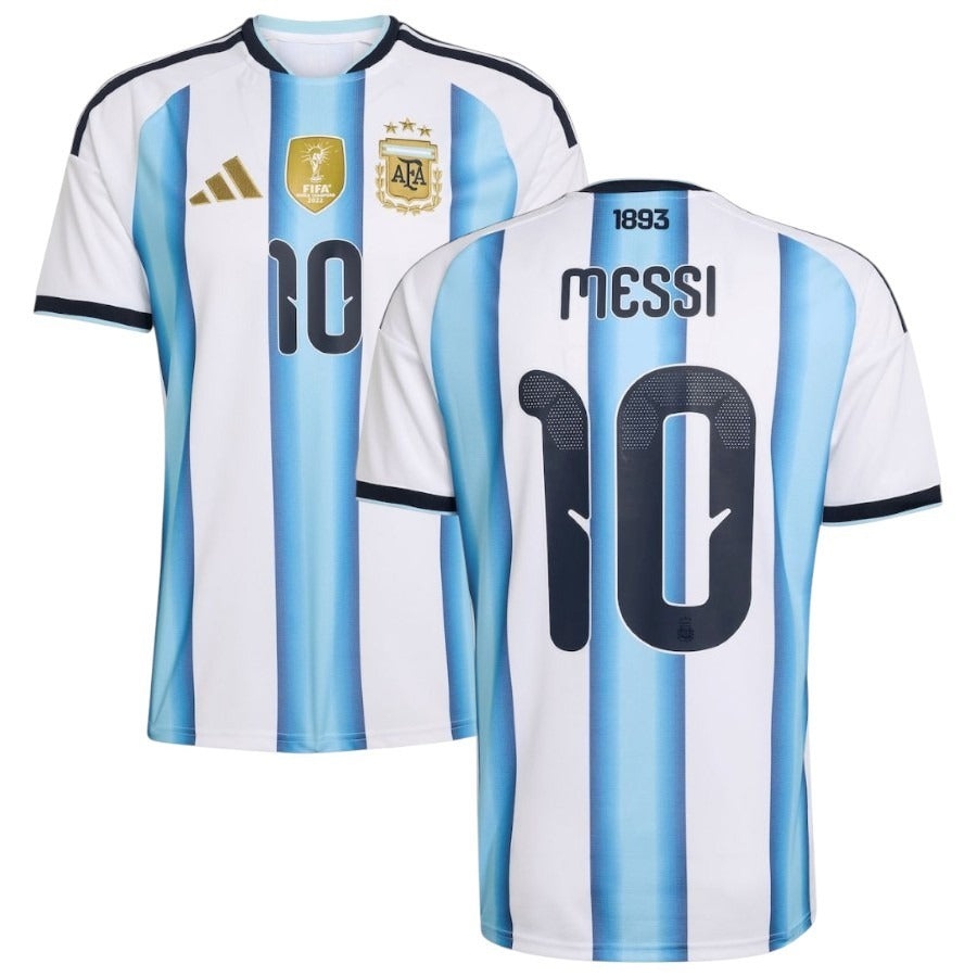 Argentina 3-Star Home Jersey Men's 26/27-League Wear Hub