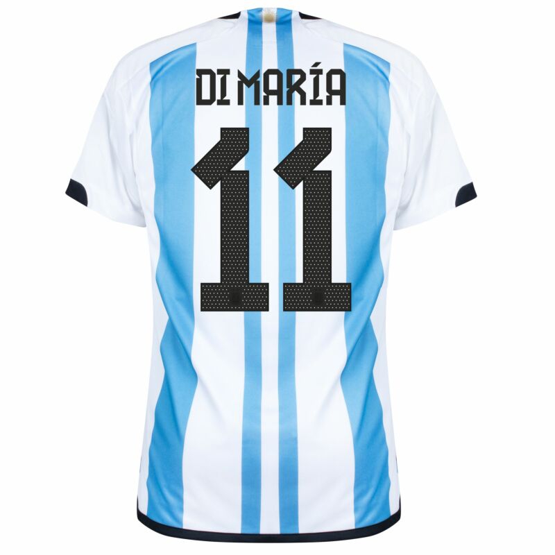 Argentina 3-Star Men's Home Jersey 2023-League Wear Hub