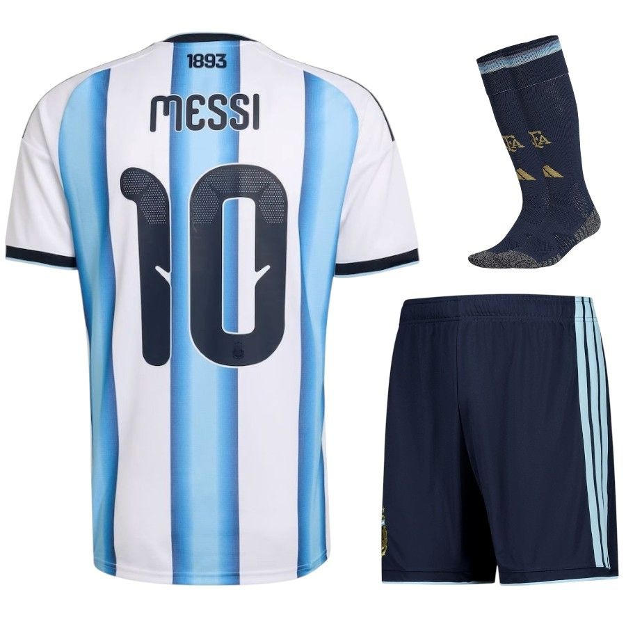 Argentina Maradona 3 Star Home Kids Kit 26/27-League Wear Hub