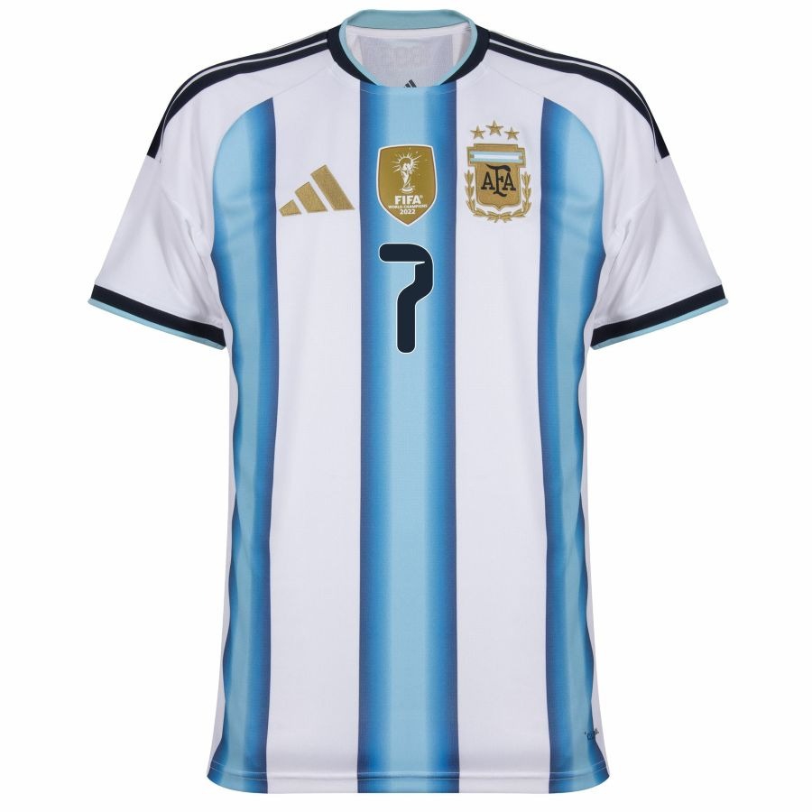 Argentina De Paul 3-star Home Men's Jersey 26/27-League Wear Hub