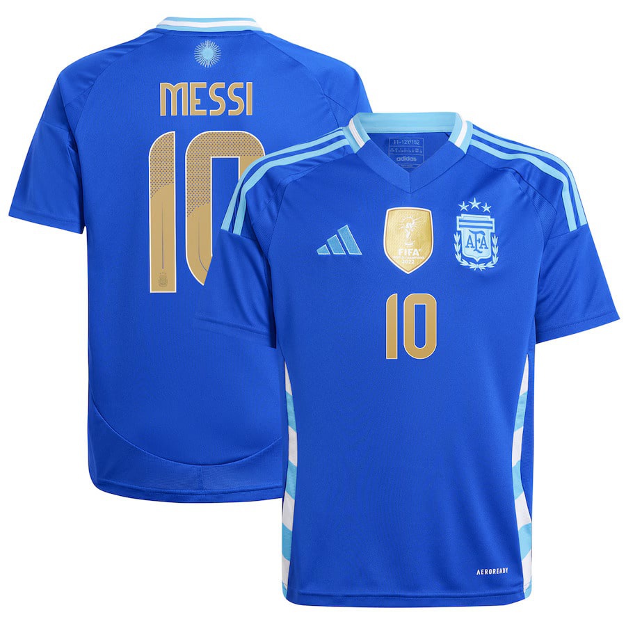Argentina Away Kit Kids 24/25-League Wear Hub