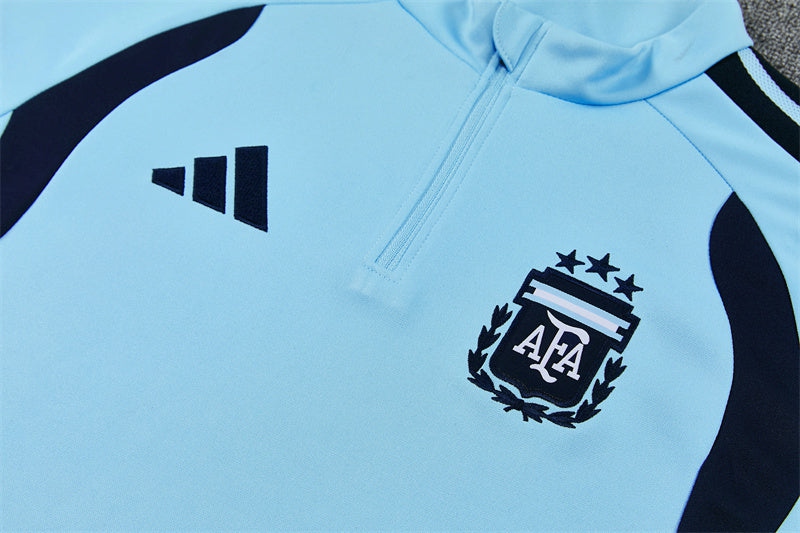 Argentina Training Tracksuit Men/Kids 26/27 Light Blue-League Wear Hub