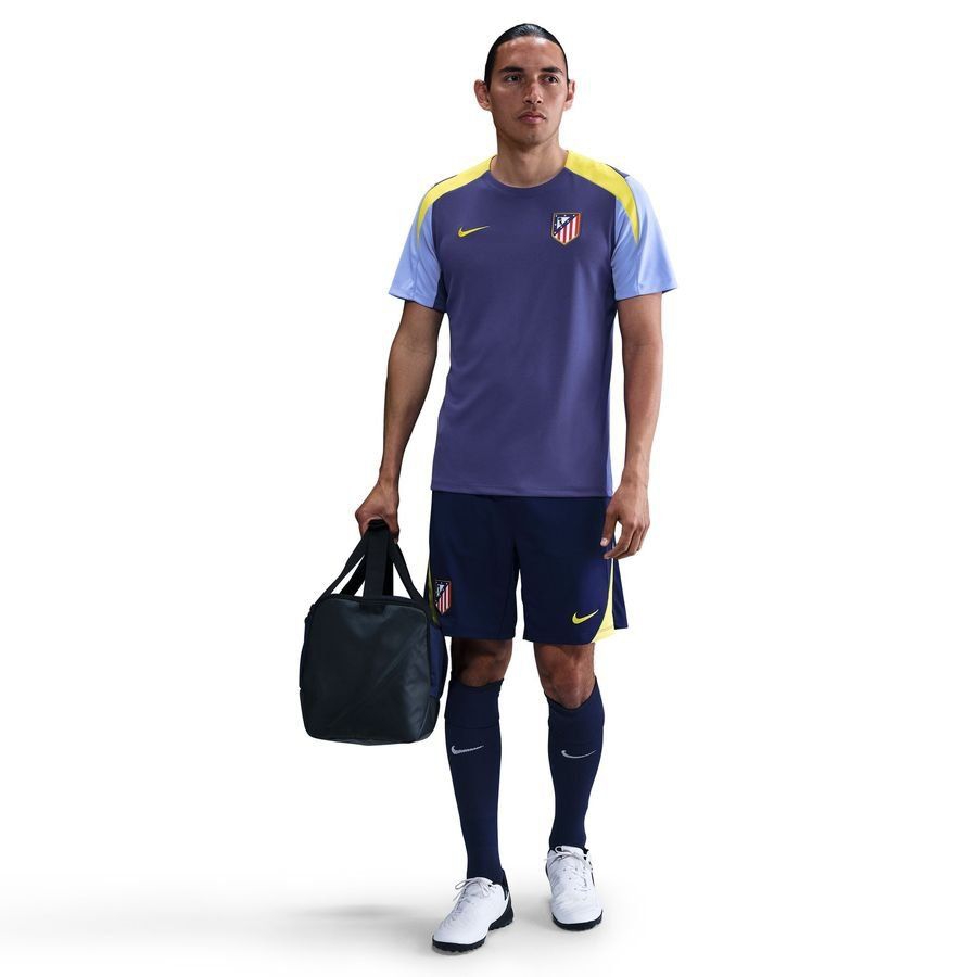 Atletico Madrid Training T-Shirt Dri-FIT Strike - Purple Dynasty/Vibrant Yellow-League Wear Hub