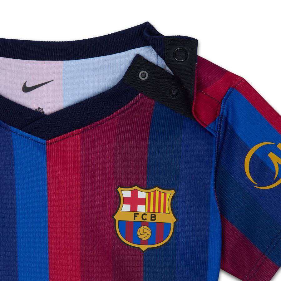 Barcelona Home Shirt 26/27 Baby-Kit Kids-League Wear Hub