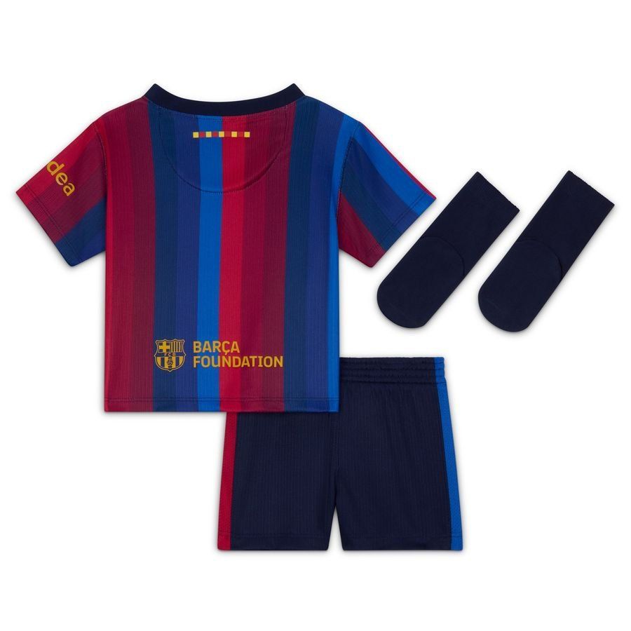 Barcelona Home Shirt 26/27 Baby-Kit Kids-League Wear Hub