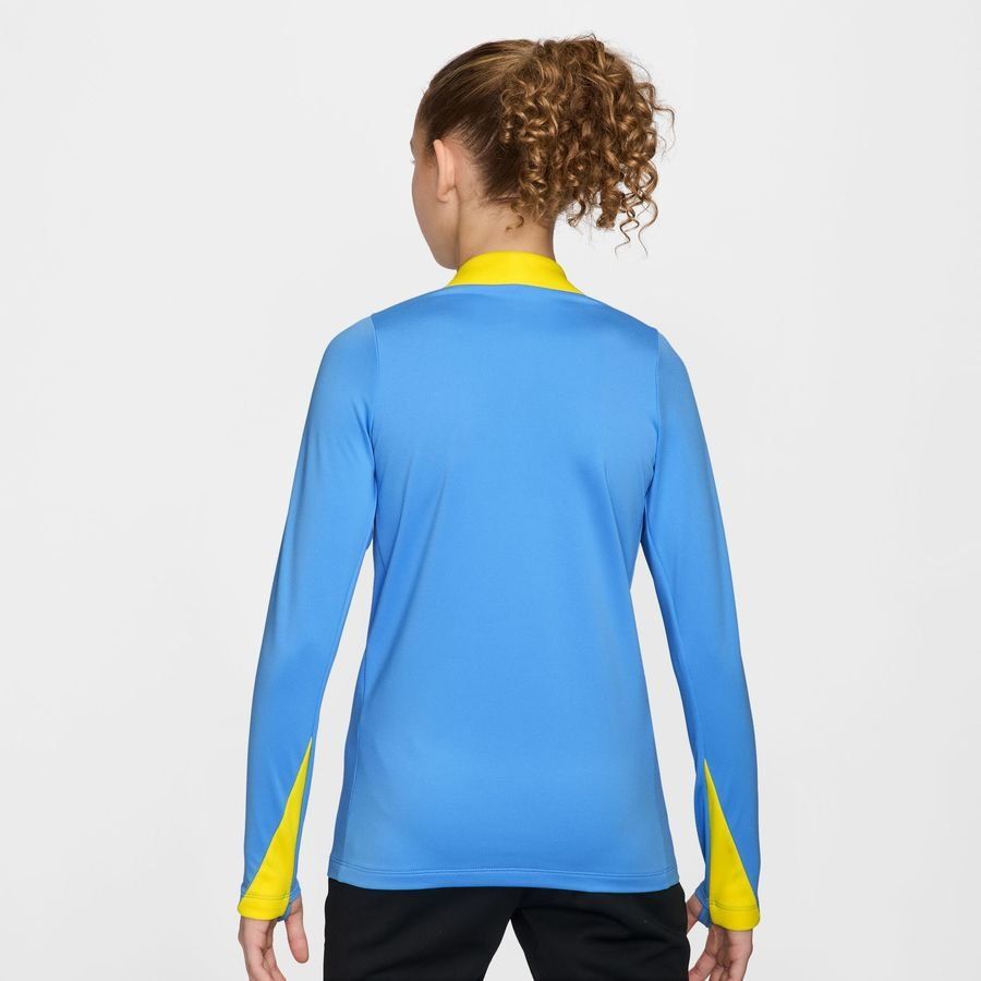 Barcelona Training Shirt Dri-FIT Strike Drill - University Blue/Opti Yellow Kids-League Wear Hub