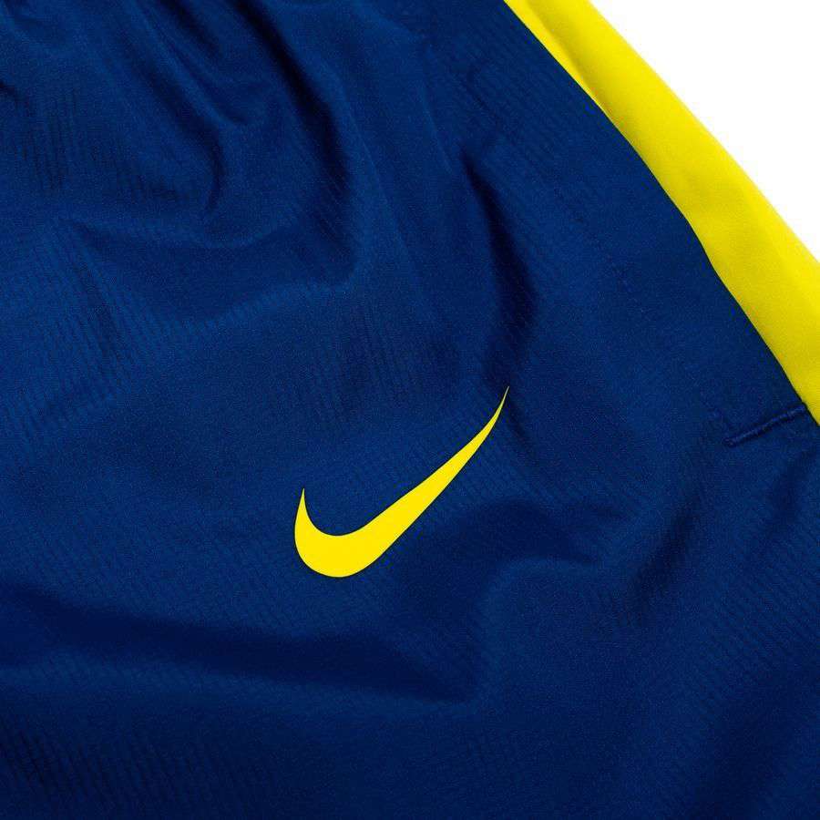 Barcelona Training Trousers Starting 5 Woven GX 4th - Gym Blue/Opti Yellow-League Wear Hub