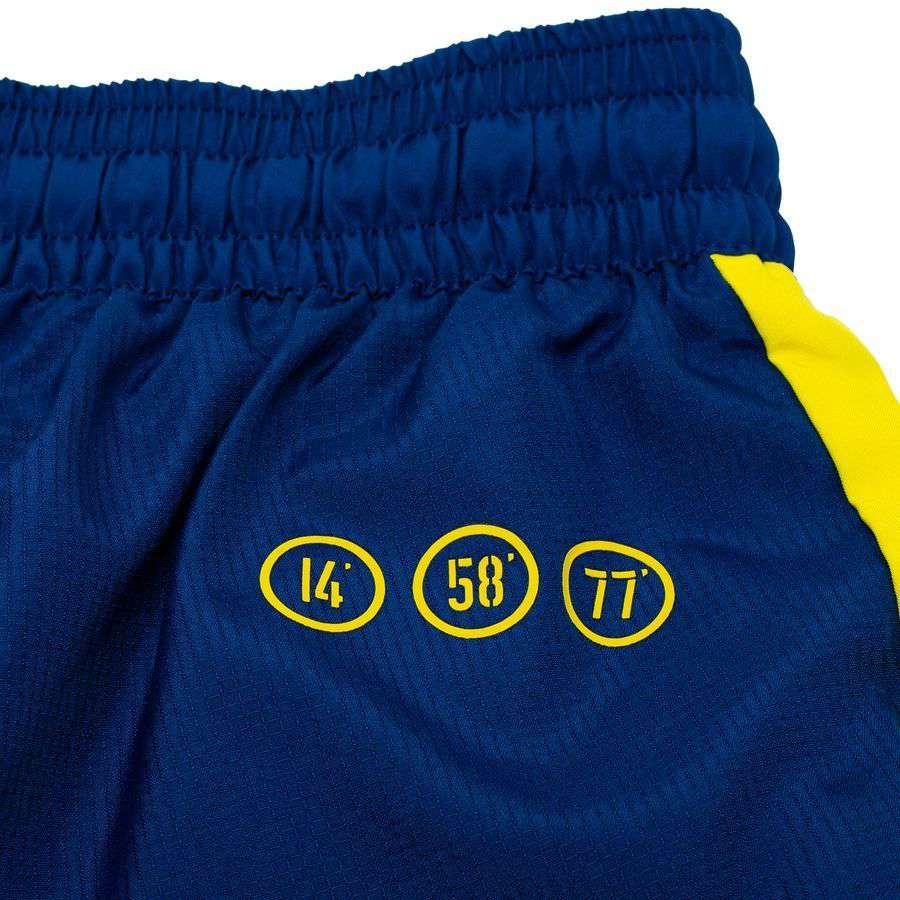 Barcelona Training Trousers Starting 5 Woven GX 4th - Gym Blue/Opti Yellow-League Wear Hub