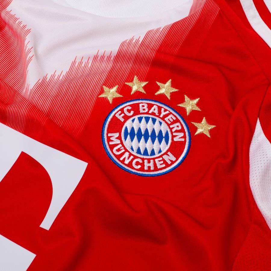 Bayern München Home Shirt 25/26 Kids Long Sleeves-League Wear Hub