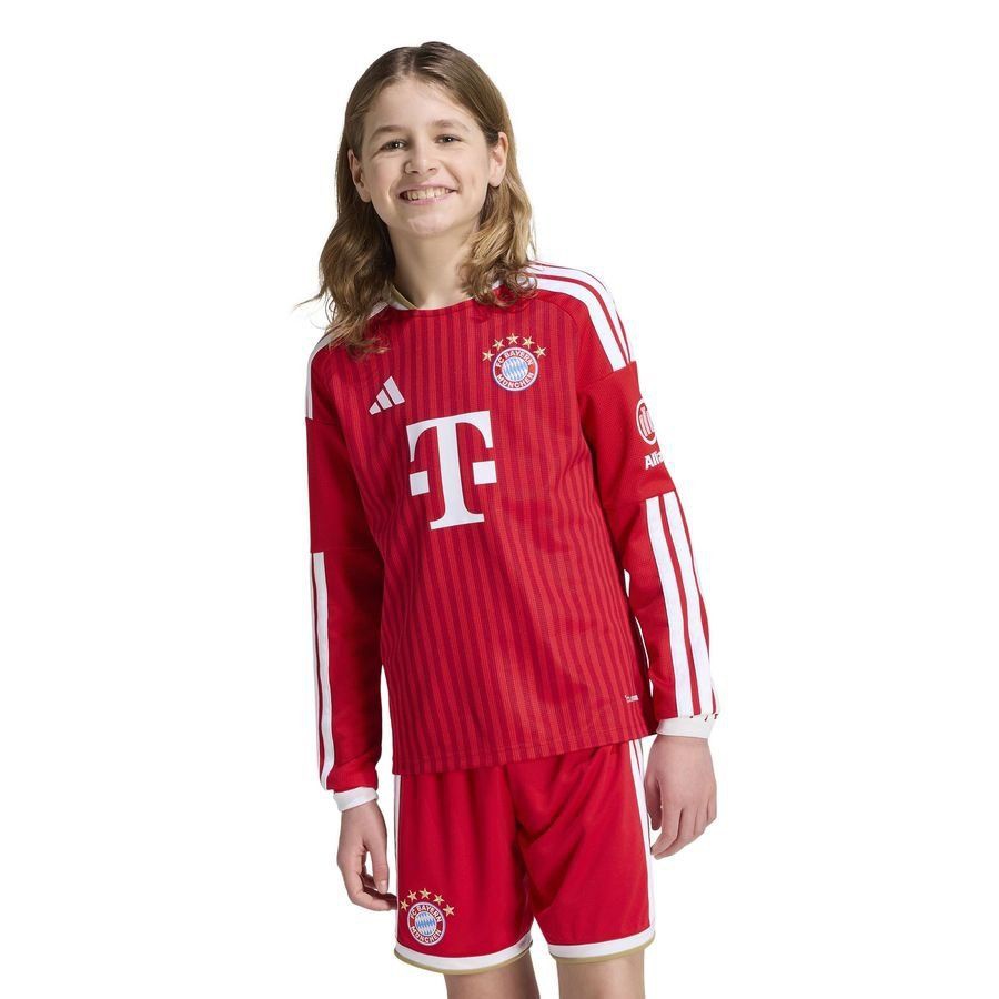 Bayern München Home Shirt 26/27 Kids Long Sleeves-League Wear Hub