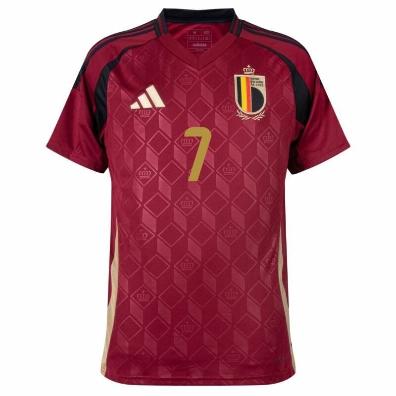 Belgium De Bruyne Kids Home Kit 25/26-League Wear Hub