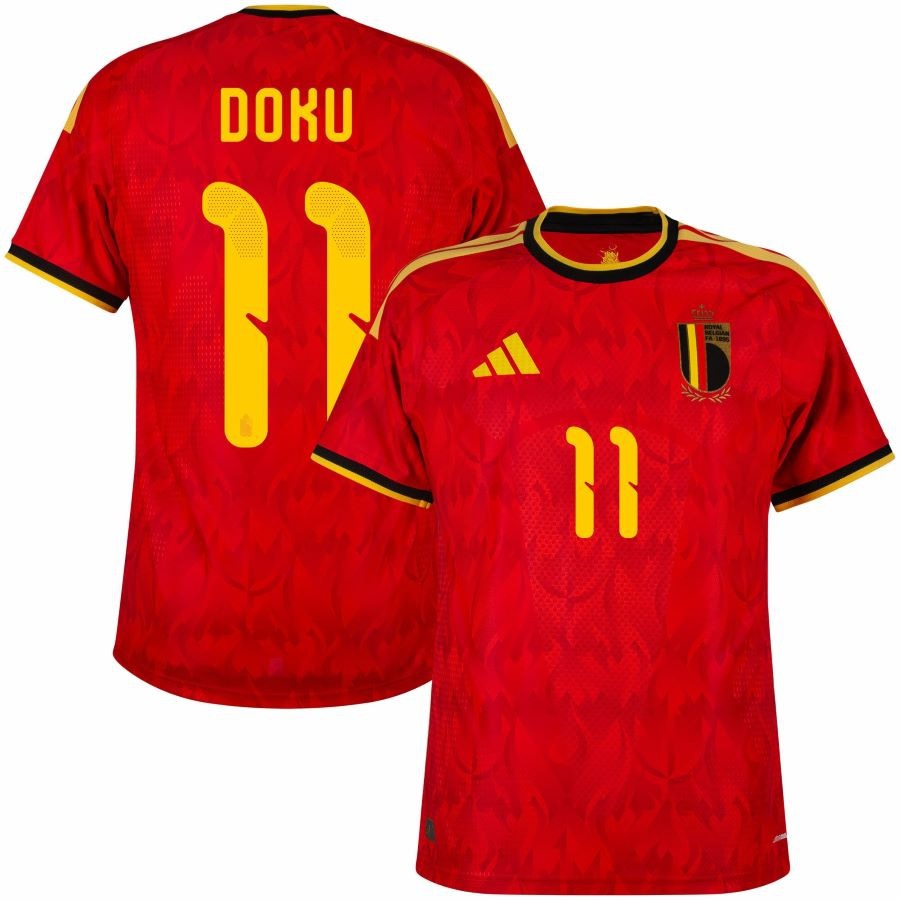 Belgium Home Jersey 26/27 Men's-League Wear Hub