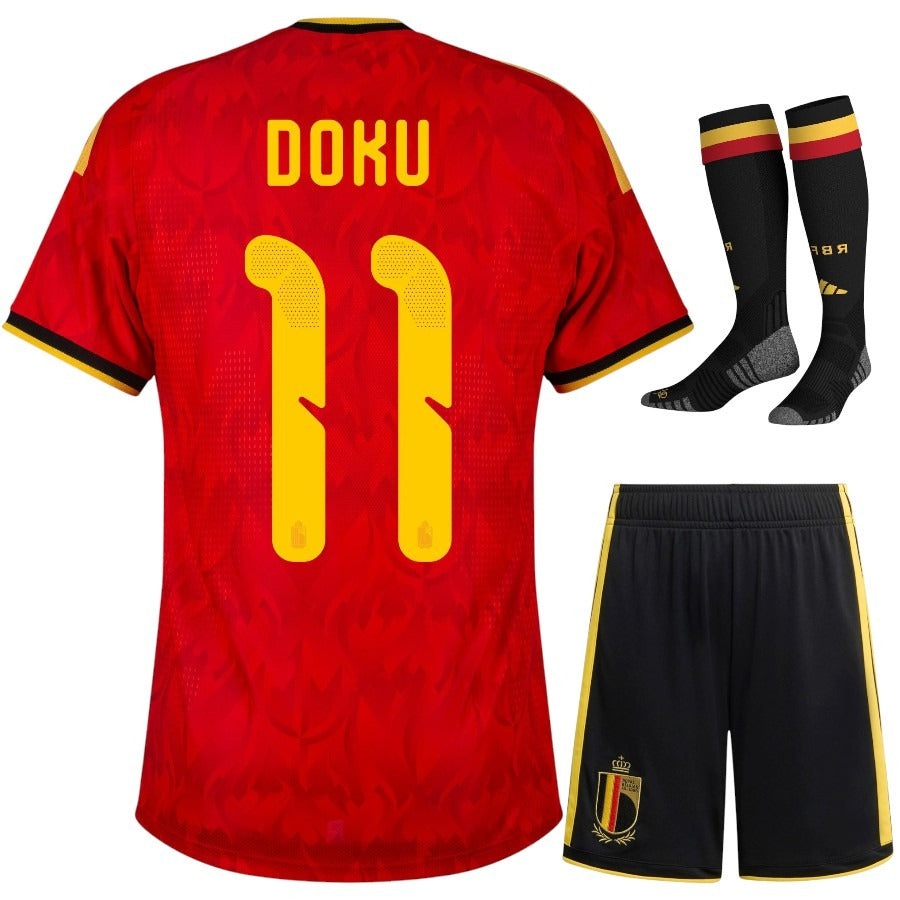 Belgium Doku Home Kids Kit 26/27-League Wear Hub