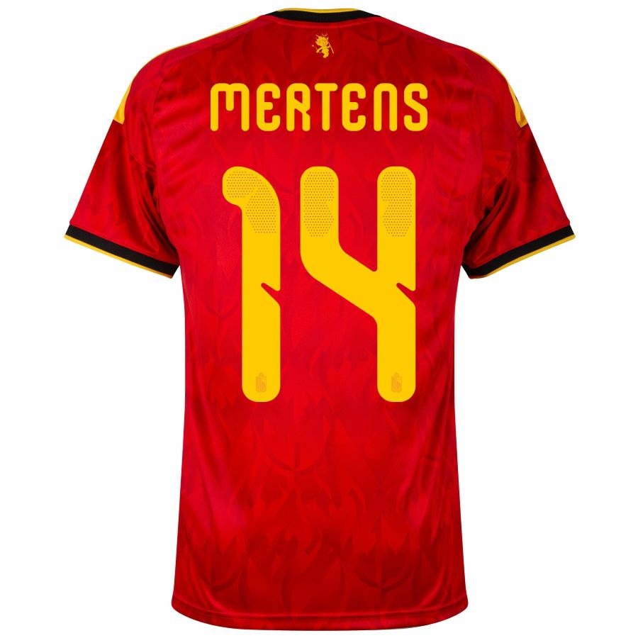 Belgium Mertens Home Jersey 26/27 Men-League Wear Hub