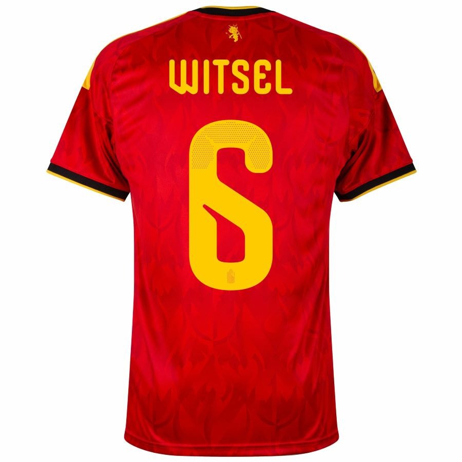 Belgium Witsel Home Jersey 26/27 Men-League Wear Hub