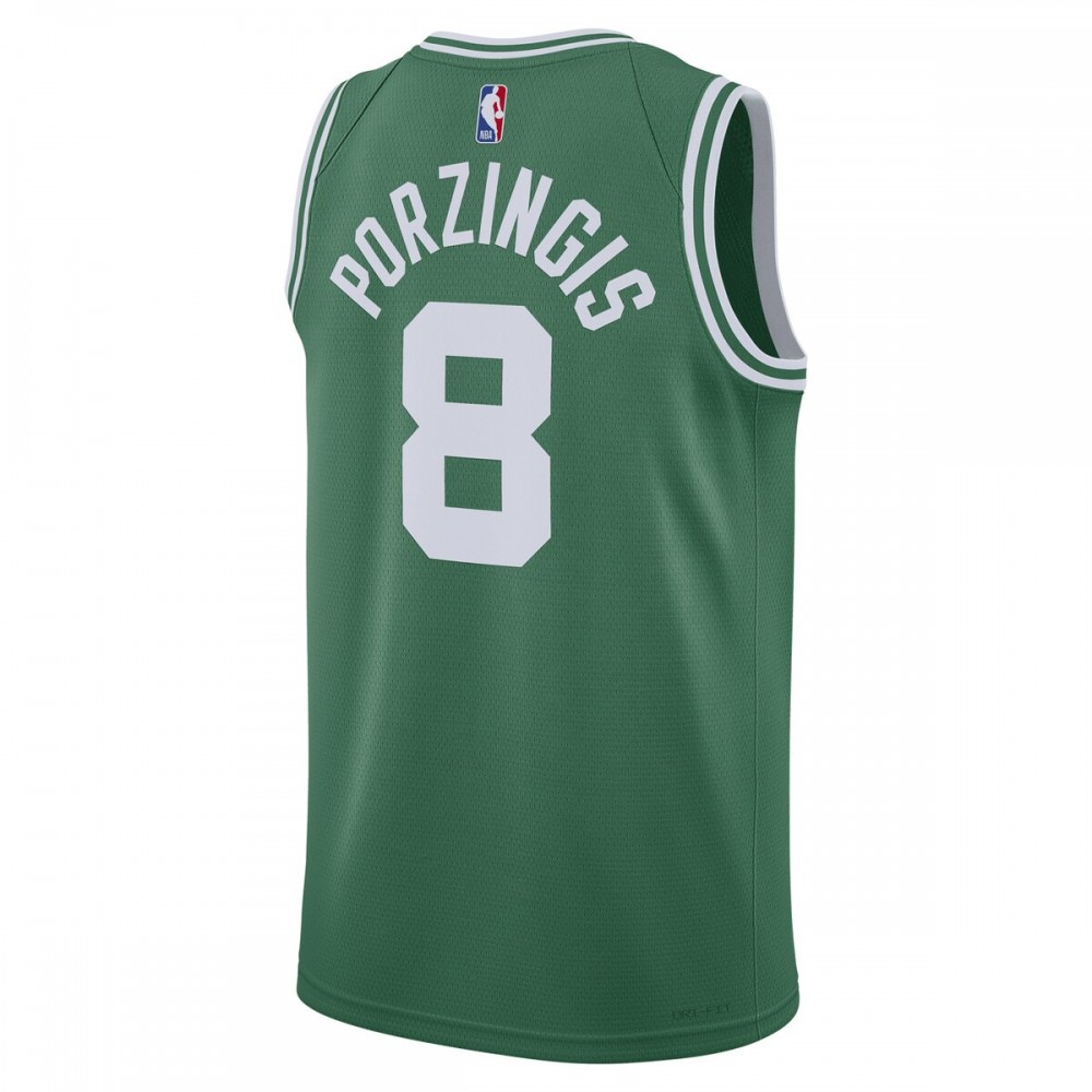 Kristaps Porzingis Boston Celtics Nike Unisex Swingman Jersey - Icon Edition - Kelly Green-League Wear Hub