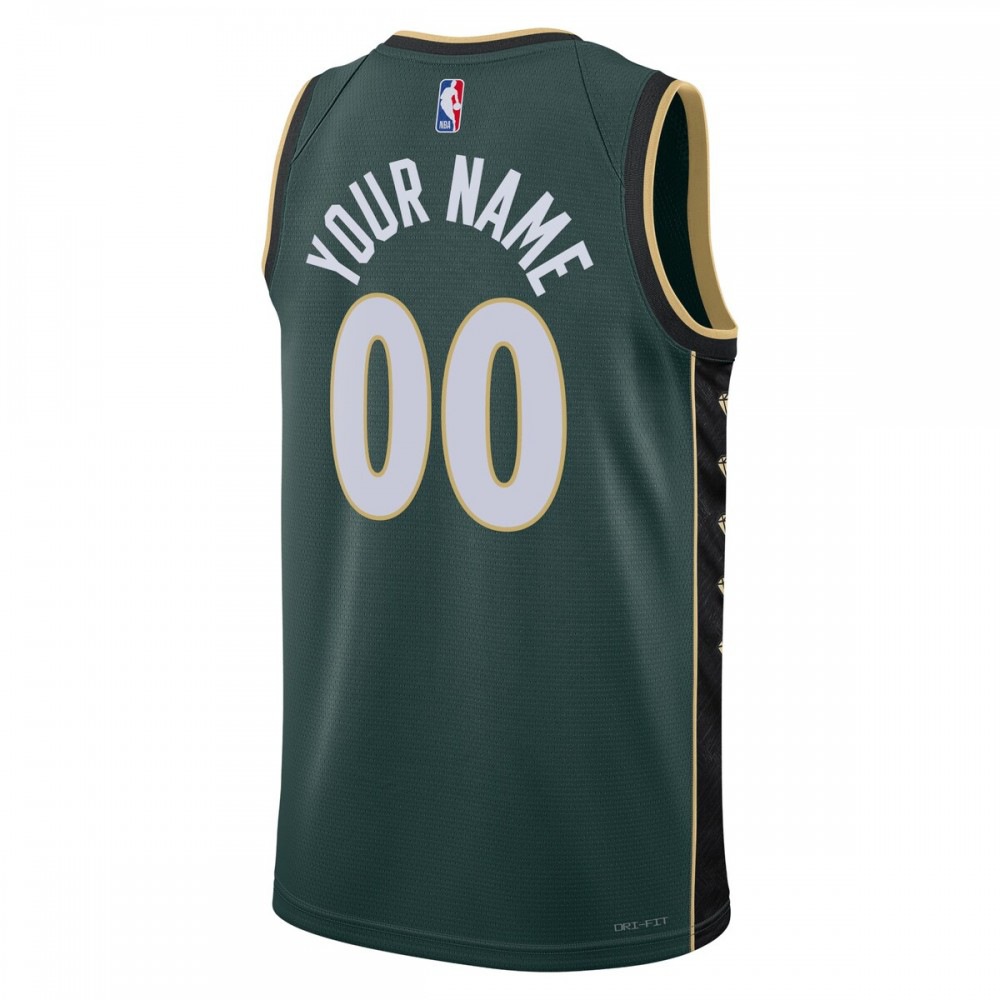 Boston Celtics Nike Unisex 22/23 Swingman Custom Jersey - City Edition - Kelly Green-League Wear Hub