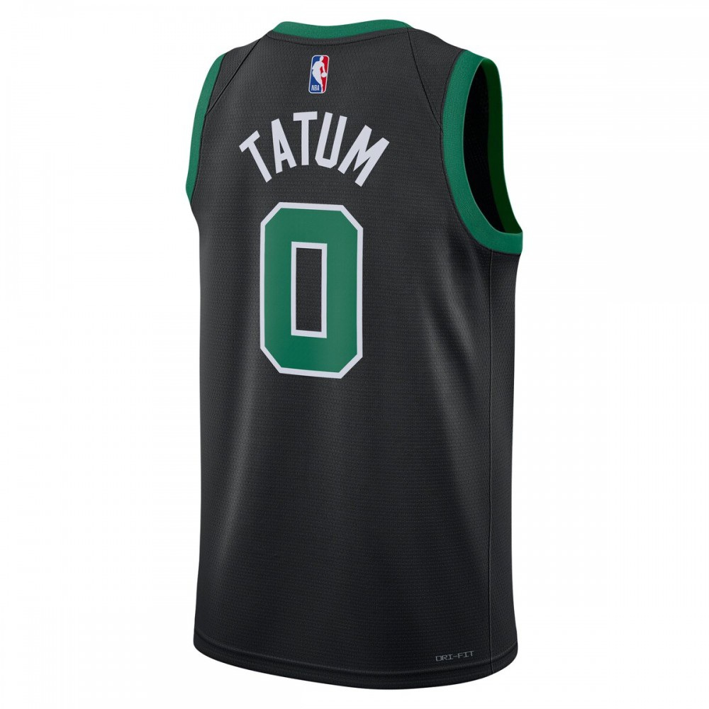 Jayson Tatum Boston Celtics Jordan Brand 22/23 Statement Edition Swingman Jersey - Black-League Wear Hub