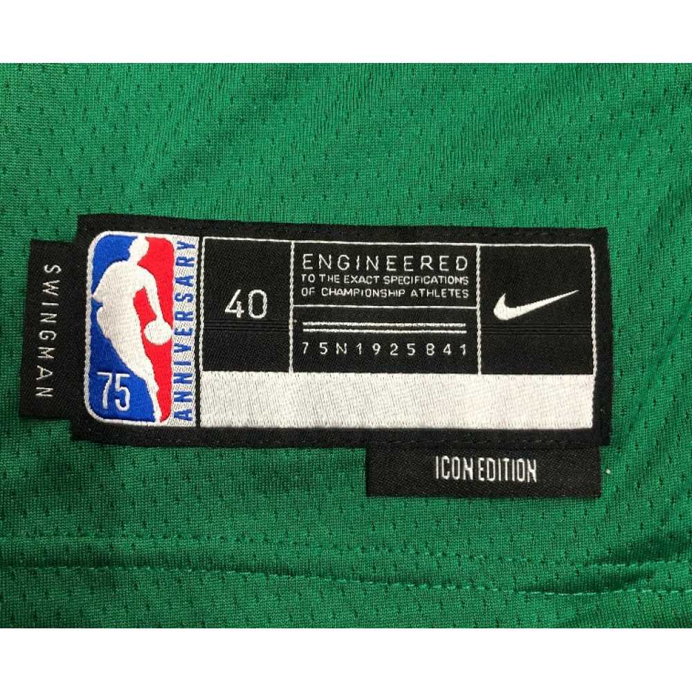 Men's Boston Celtics Jaylen Brown #7 Green 21/22 Diamond Swingman Jersey - Icon Edition-League Wear Hub