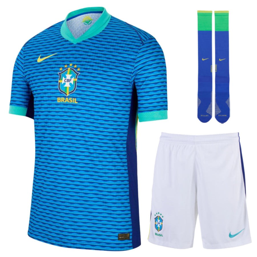 Brazil Away Kit 24/25 for Kids-League Wear Hub