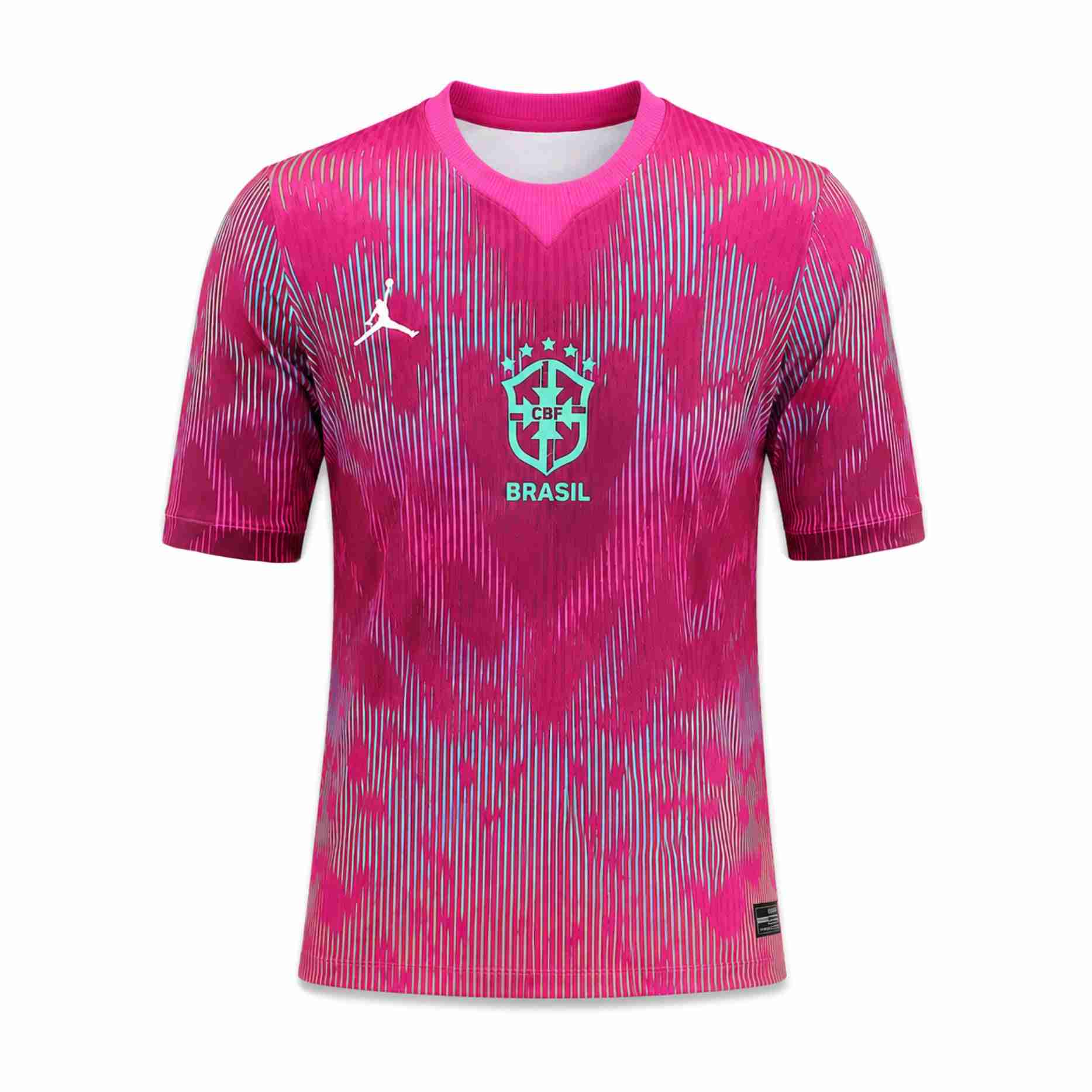 Brazil Pink Goalkeeper Men's Jersey 25/26-League Wear Hub