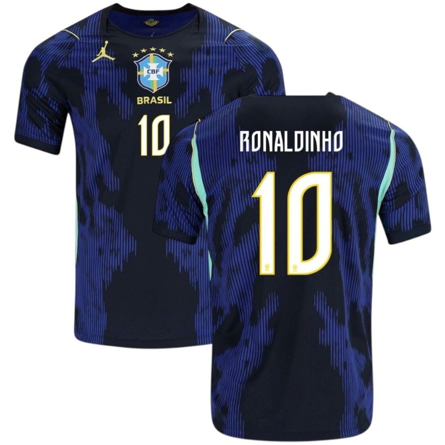 Brazil Ronaldinho Men's Away Jersey 26/27-League Wear Hub
