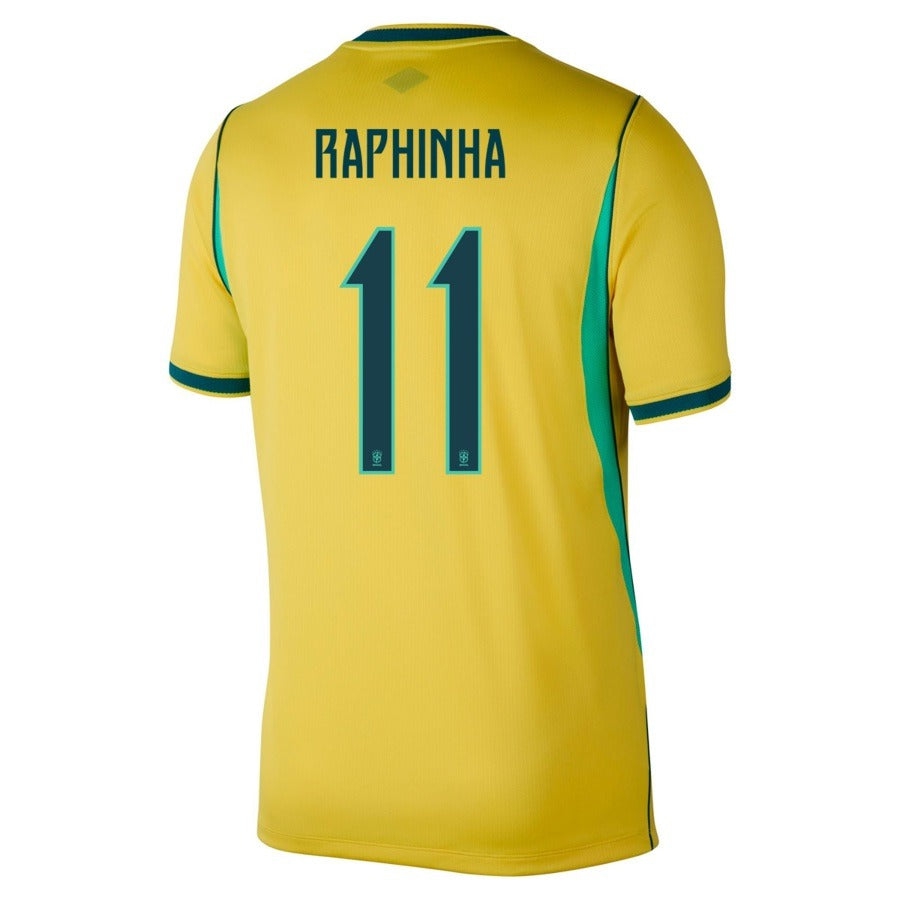 Brazil Raphinha Men's Home Jersey 26/27-League Wear Hub