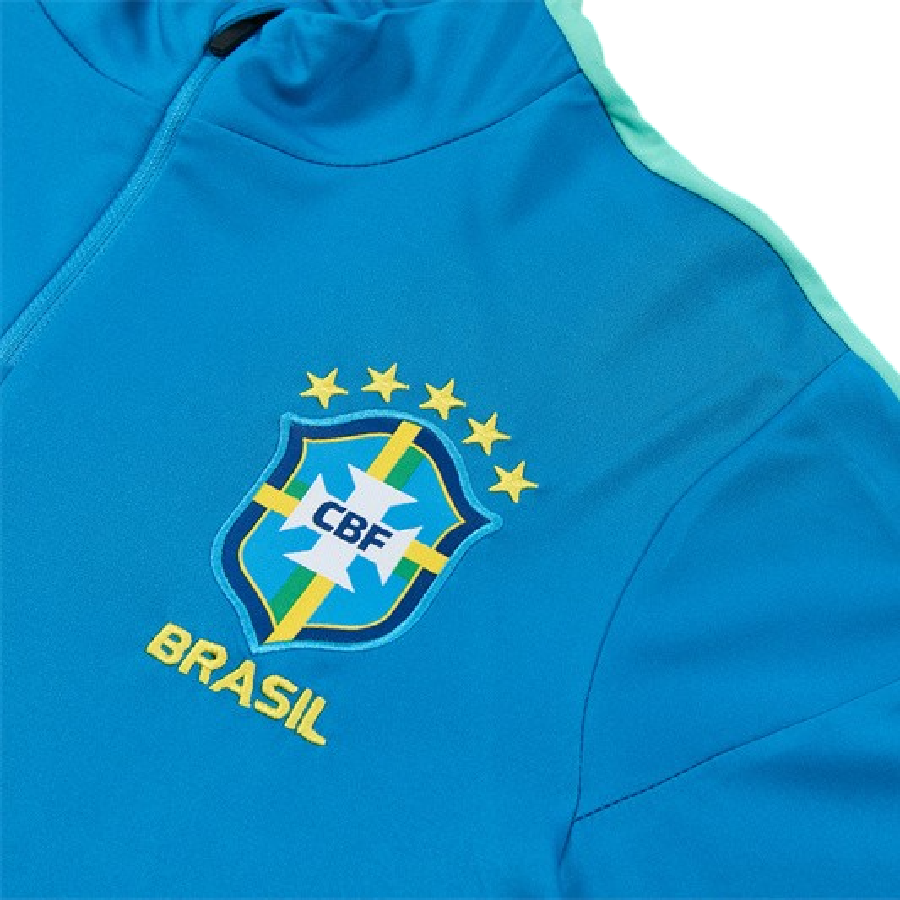 Brazil Training Tracksuit Men/Children 26/27 Blue Green-League Wear Hub