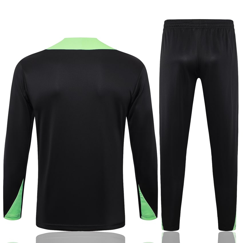 Brazil Training Tracksuit Men/Kids 24/25 Black-League Wear Hub