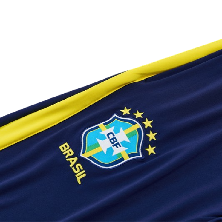 Brazil Training Tracksuit Men/Kids 26/27 Dark Blue-League Wear Hub