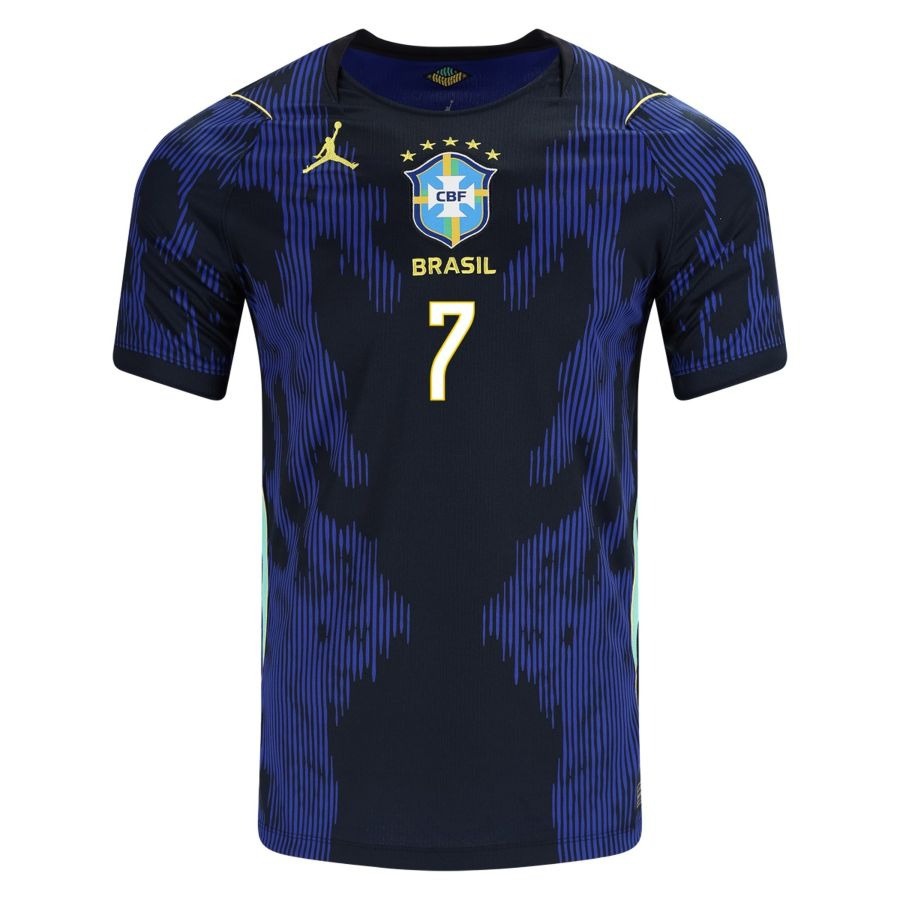 Brazil Vini Jr. Men's Away Jersey 26/27-League Wear Hub