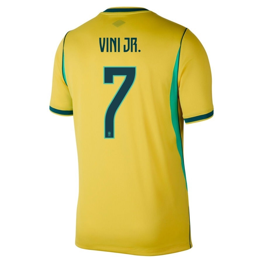 Brazil Vini Jr. Men's Home Jersey 26/27-League Wear Hub
