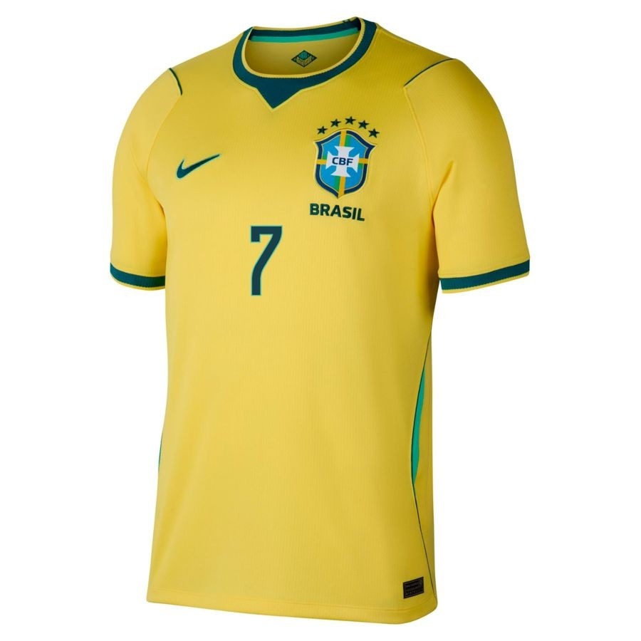Brazil Vini Jr. Men's Home Jersey 26/27-League Wear Hub