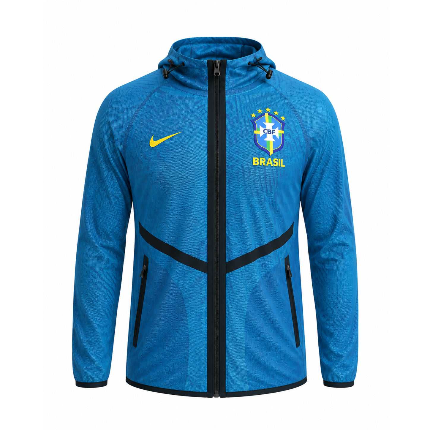 Brazil Windbreaker Jacket Blue Men's Training 2026-League Wear Hub