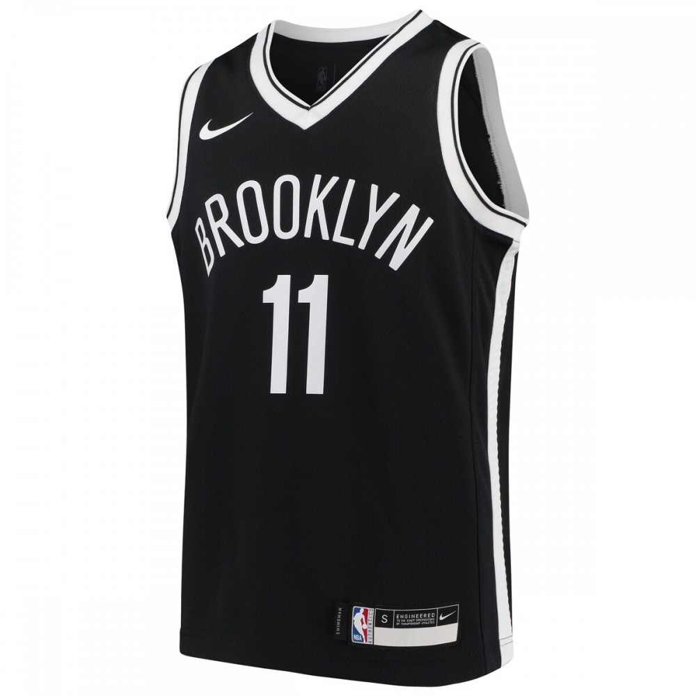 Kyrie Irving Brooklyn Nets Nike Youth Swingman Jersey - Icon Edition - Black-League Wear Hub
