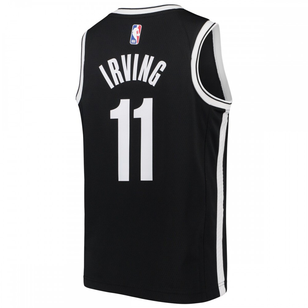 Kyrie Irving Brooklyn Nets Nike Youth Swingman Jersey - Icon Edition - Black-League Wear Hub