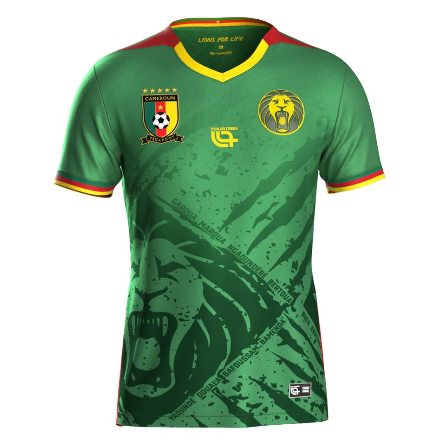 Cameroon Men's Home Jersey 25/26-League Wear Hub