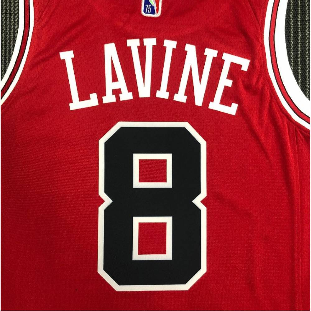 Men's Chicago Bulls Zach LaVine #8 Nike Red 2021 Swingman NBA Jersey - Icon Edition-League Wear Hub